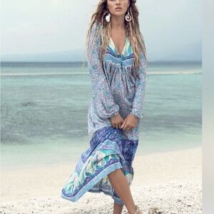 Spell 🦄 Vintage Xanadu Boho Dress Unicorn Tears